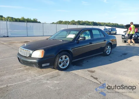 2000 Cadillac Deville Standard z USA, uszkodzony, nr VIN 1G6KD54Y0YU305886